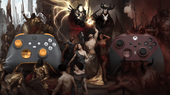 《暗黑4》分享Xbox手柄diy配色：地狱天堂你选哪个