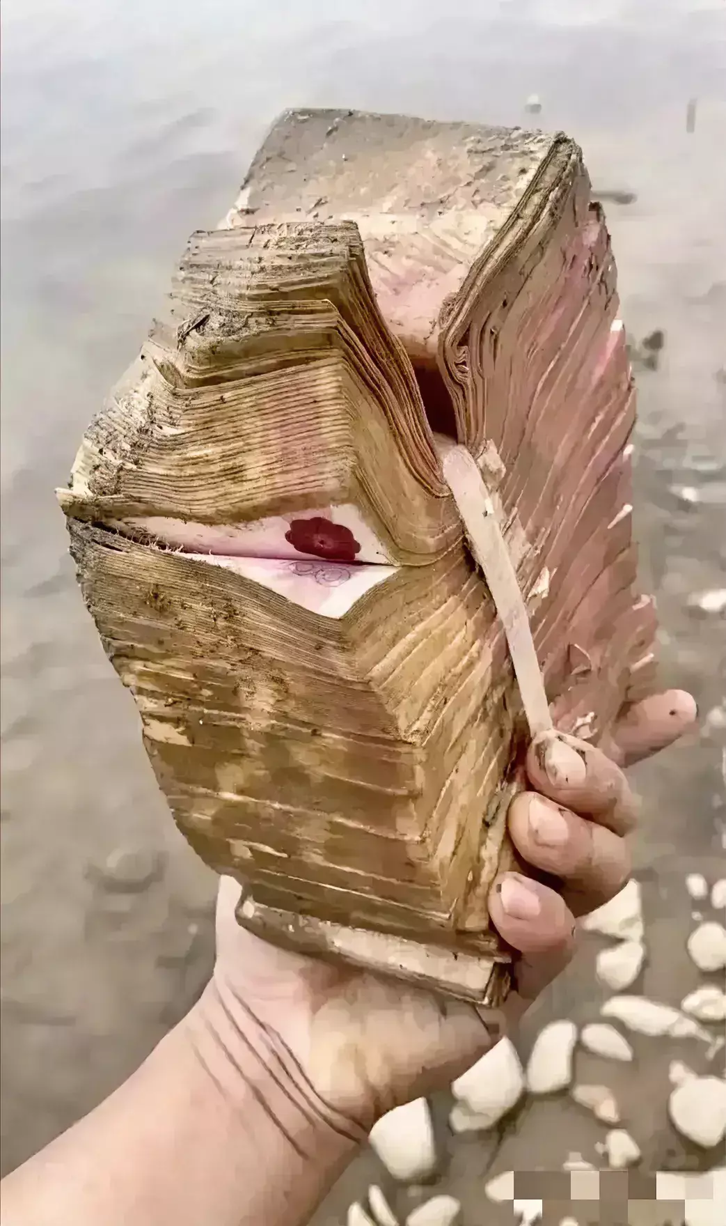 十年前，朋友放我这两瓶贵州茅台飞天53度酒，后来他就出国了。我俩都忘了这事了。
