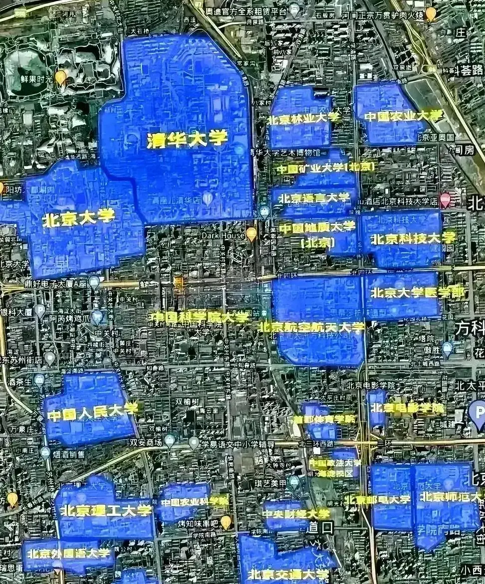 各大学之间的差异显露了。