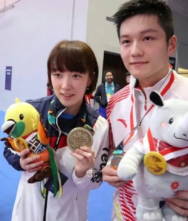 小胖樊振东艳福不浅，韩国乒乓女神，有“体坛第一美女”之称的徐孝元公开表示自己是樊