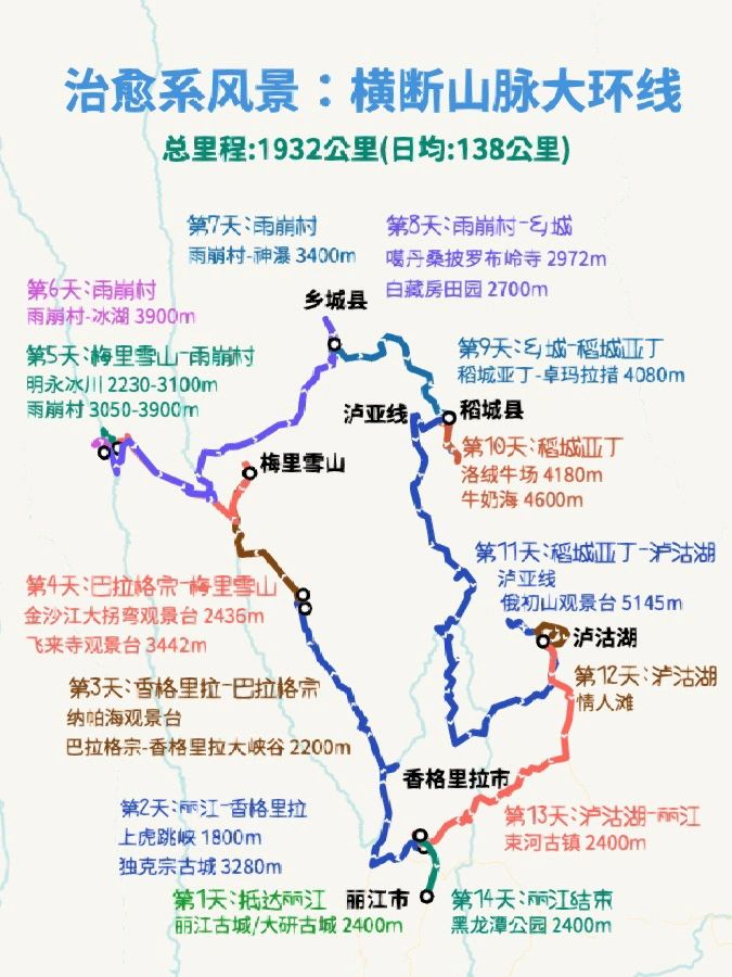 治愈系风景 | 霸气的横断山脉