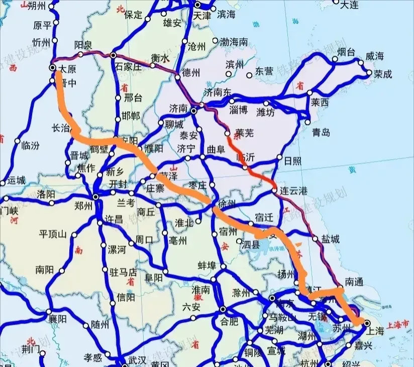 高铁越建越滥了，从长治到安阳是重复建设，邯郸与安阳南北只差70公里，长治到邯郸己
