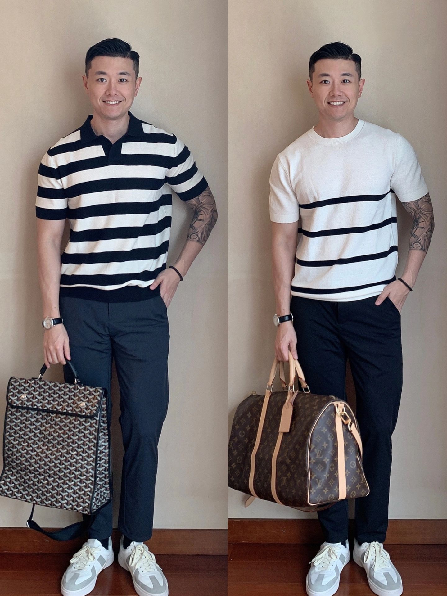 男生通勤简约穿搭轻熟复古风