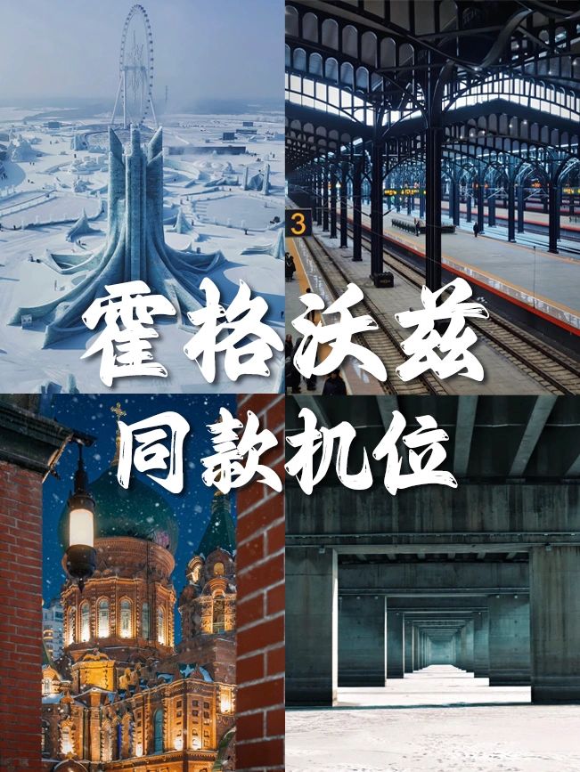 糟糕！尔滨的霍格沃兹绝美机位被小土豆发现
#浪漫生活的记录者

雪中城堡、雪人精