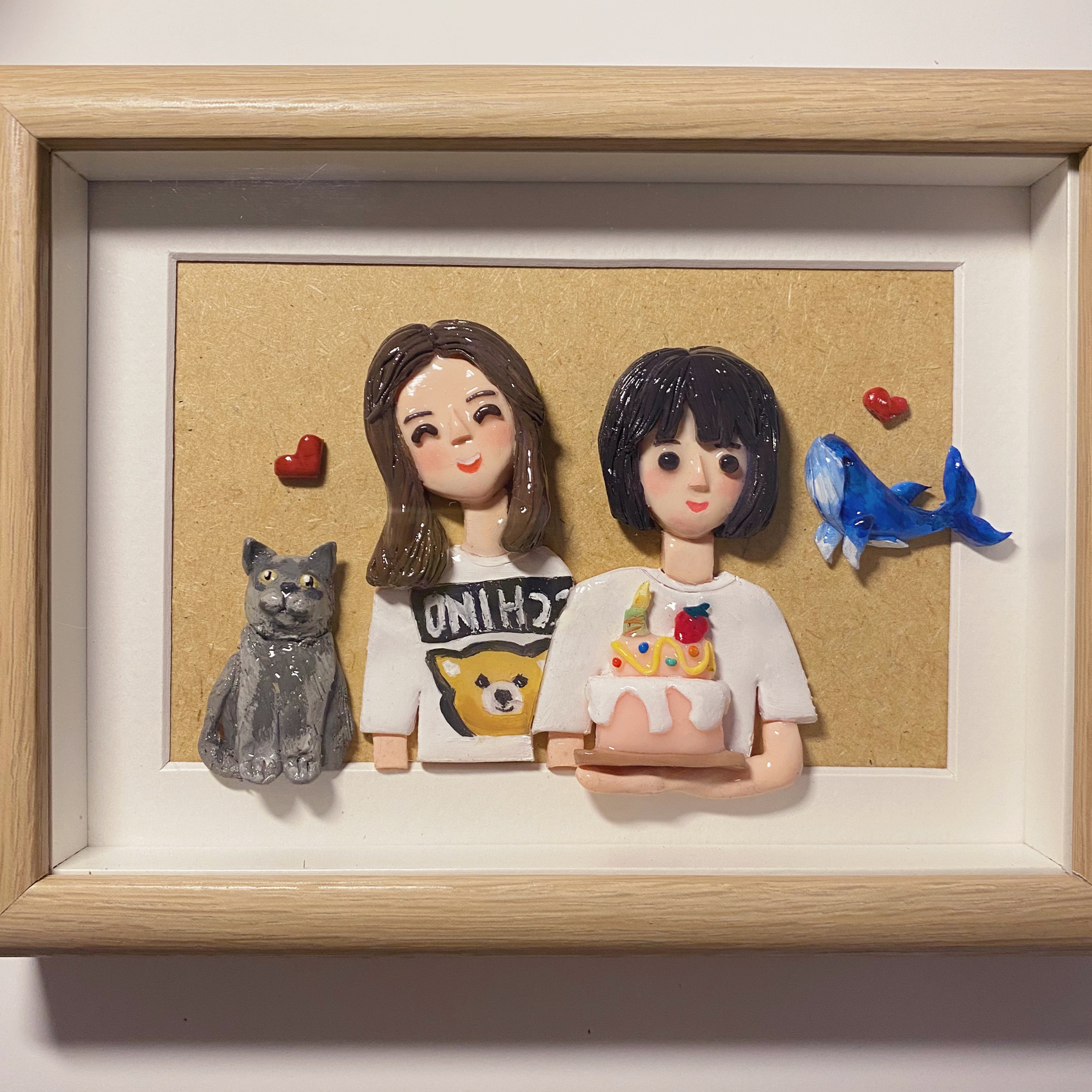 送闺蜜的生日礼物#软陶作品#