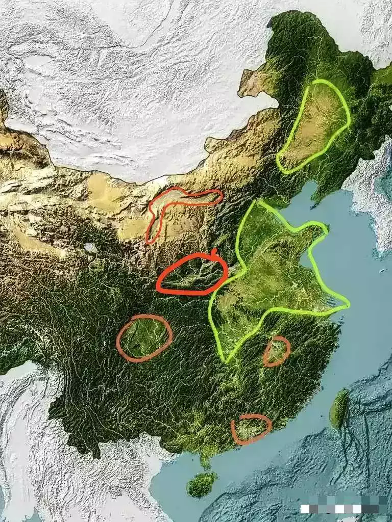 中国地理位置最好的几个地区
