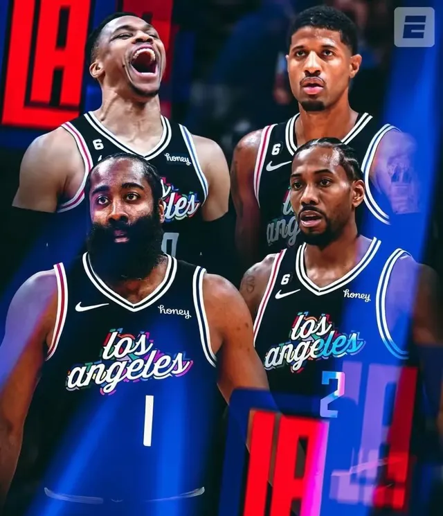 10人轮换！快船该怎么排阵容？

交易过后，快船的10人轮换阵容已经呼之欲出：
