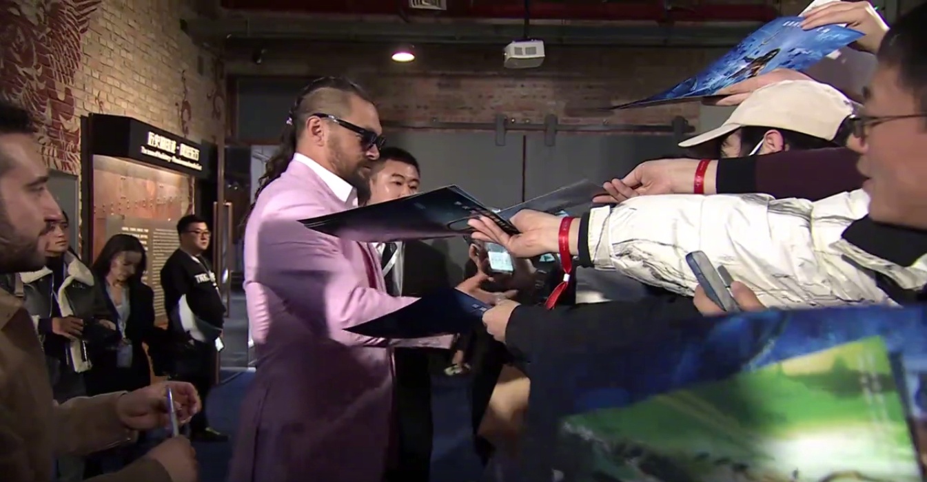 海王2中国发布会
《海王2：失落的王国》在北京举办中国发布会，“海王”杰森·莫玛