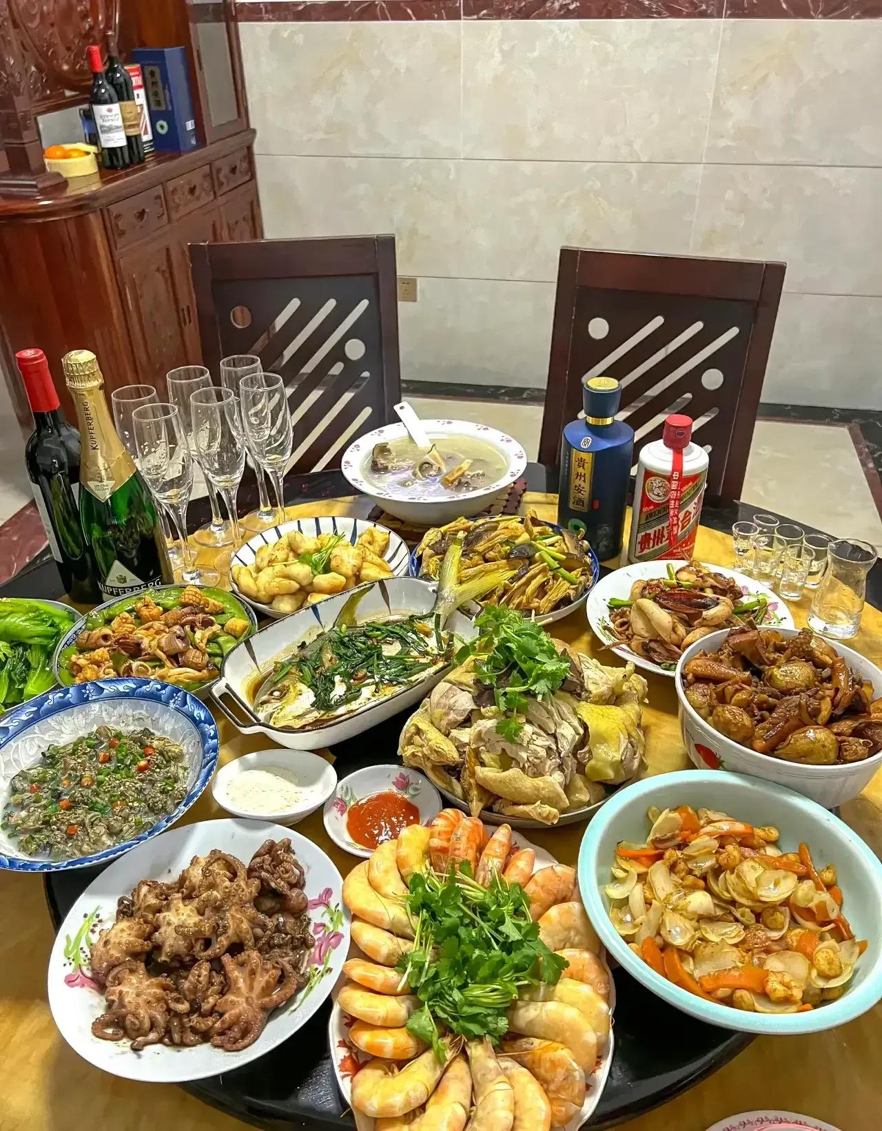 第一次请未来岳父岳母吃饭，这个诚意不知是否到位？