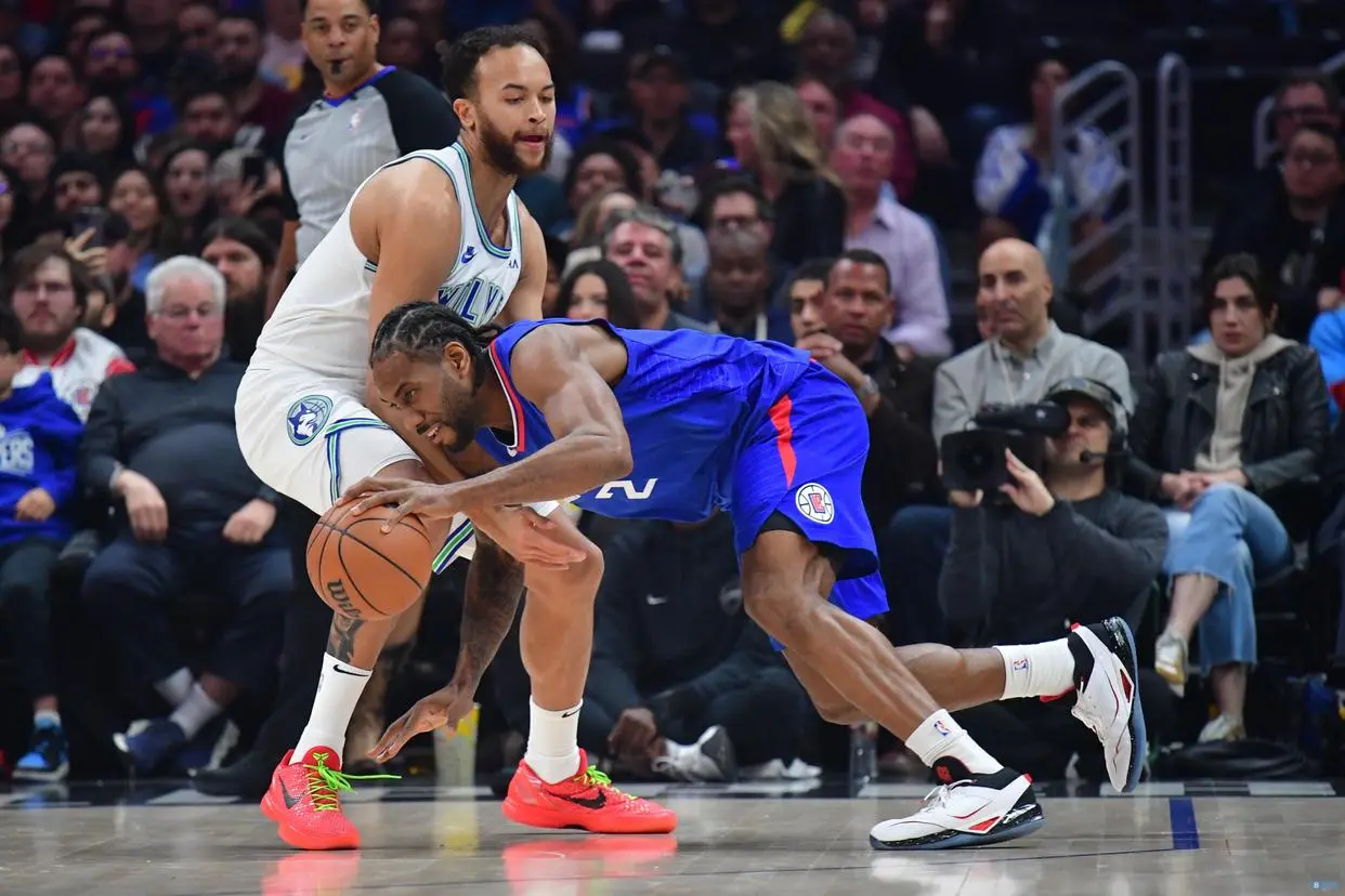 哈登17分，西部巅峰之战快船被森林狼逆转
NBA常规赛，西部第二快船对联盟第一森