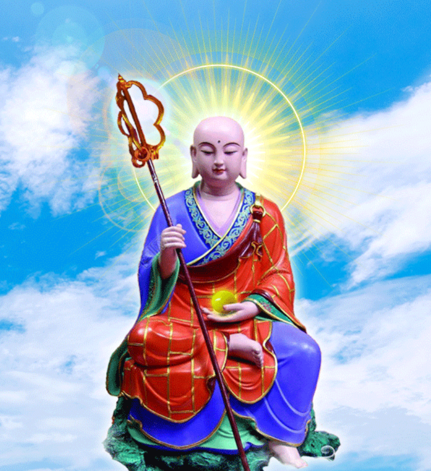 你就是那个注定幸福的人，
为什么呢？
因为你刷到了地藏王菩萨，
你和正向的能量链