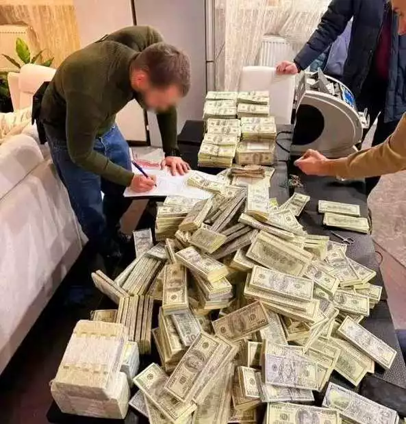 美国援助乌克兰的钱去哪了？都在这些人手里。
基辅海关局长也就贪了这么多。