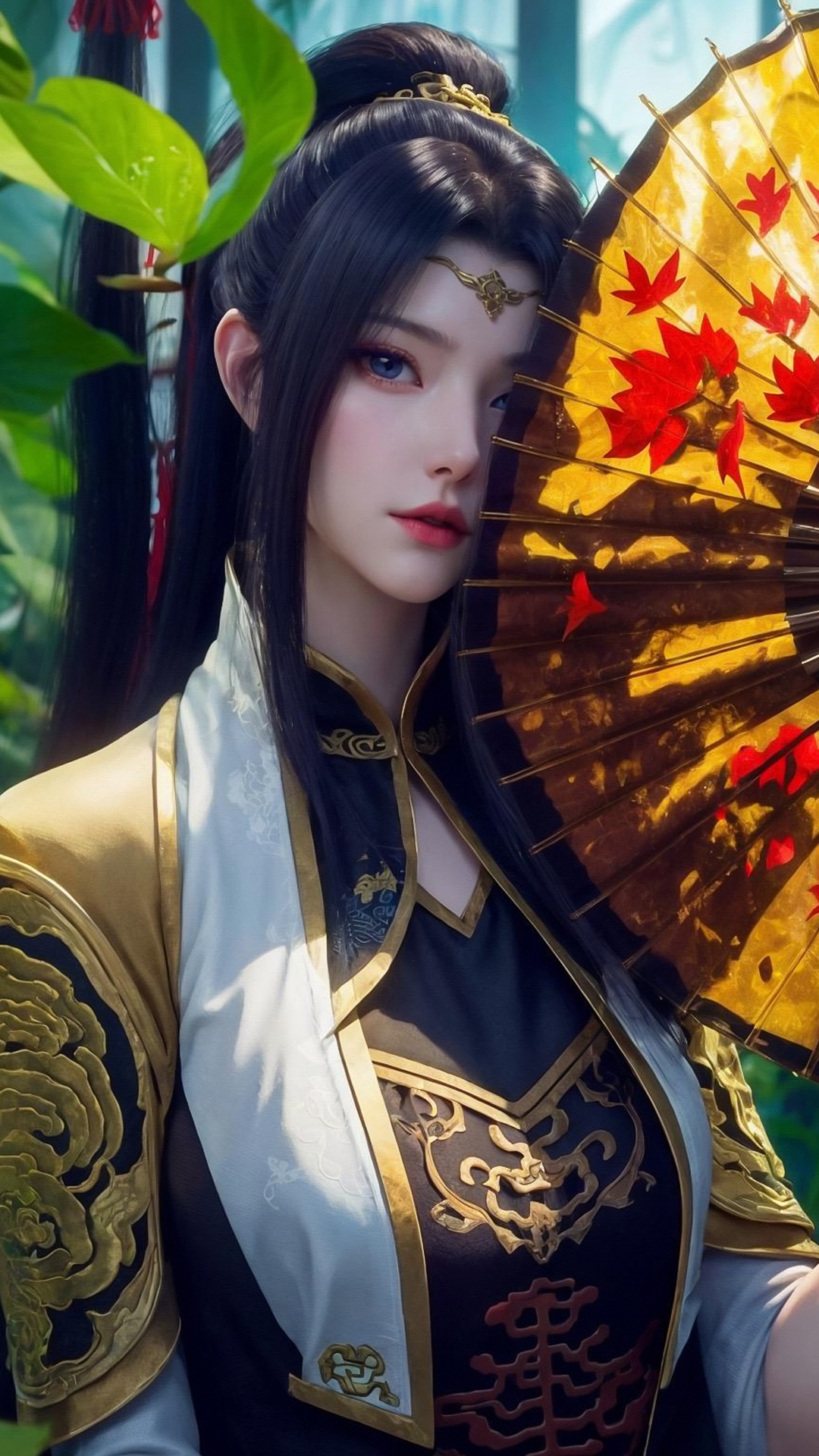 国漫女神AI绘画｜《斗破苍穹》夭夜4K高清无水印手机壁纸推荐！