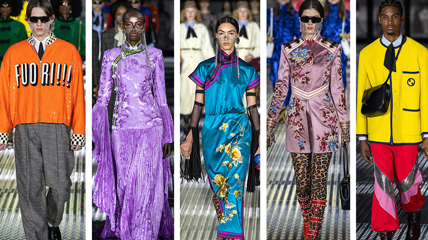 Gucci 2023春夏系列，休闲古驰，简约图案