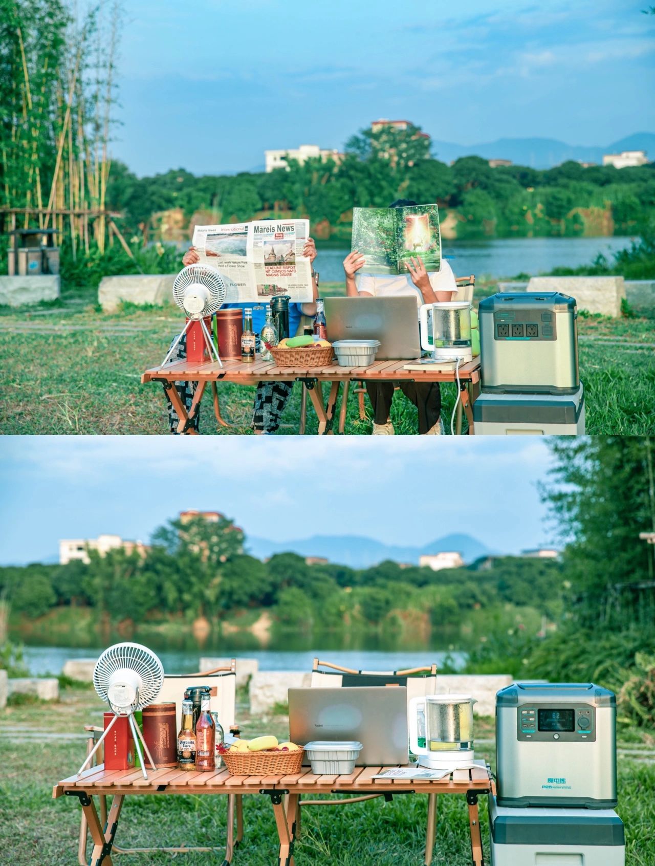 秋天的第一场露营|广州从化夏湾拿湿地公园