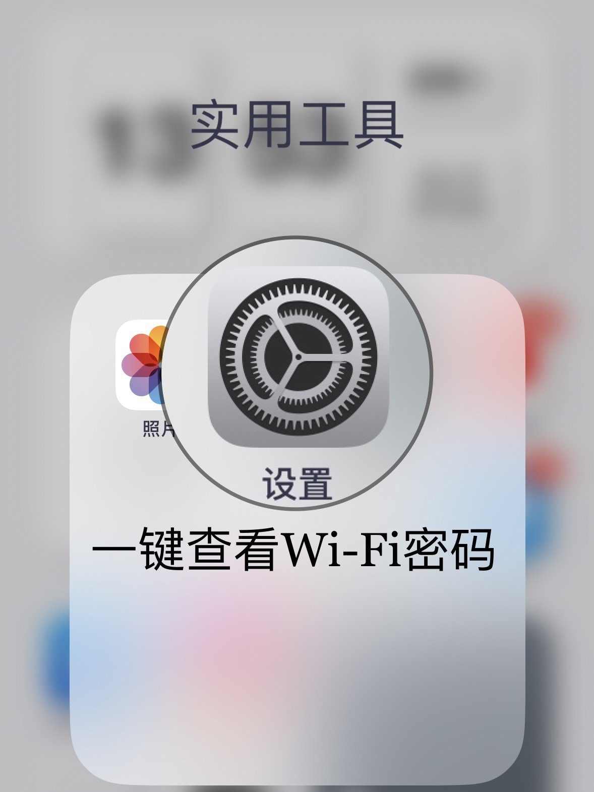 一键查看#苹果手机怎么显示无线网密码#