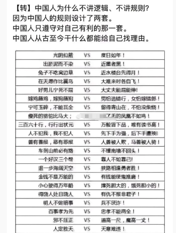 中国人为什么聪明，因为古人交给了我们两套逻辑。 ​​​