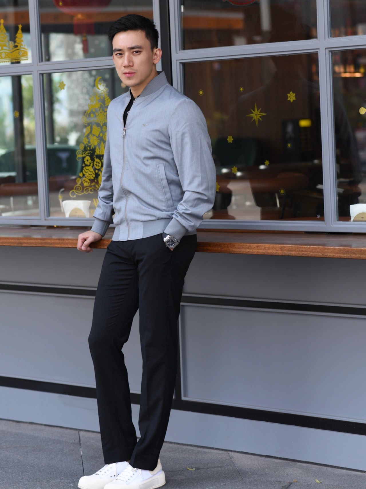 40岁中年男人的轻熟商务穿搭