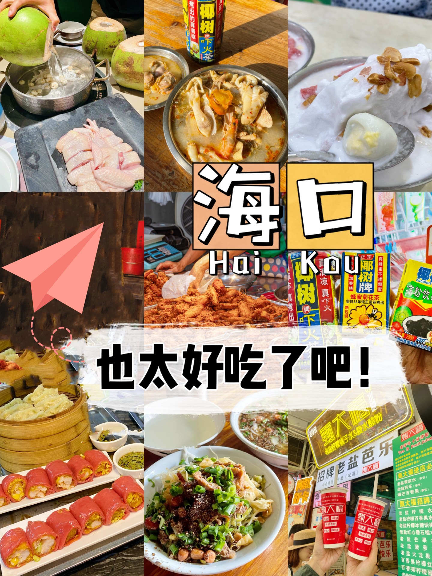 海口🉑太好吃了🌴已不想回家🌴附攻略