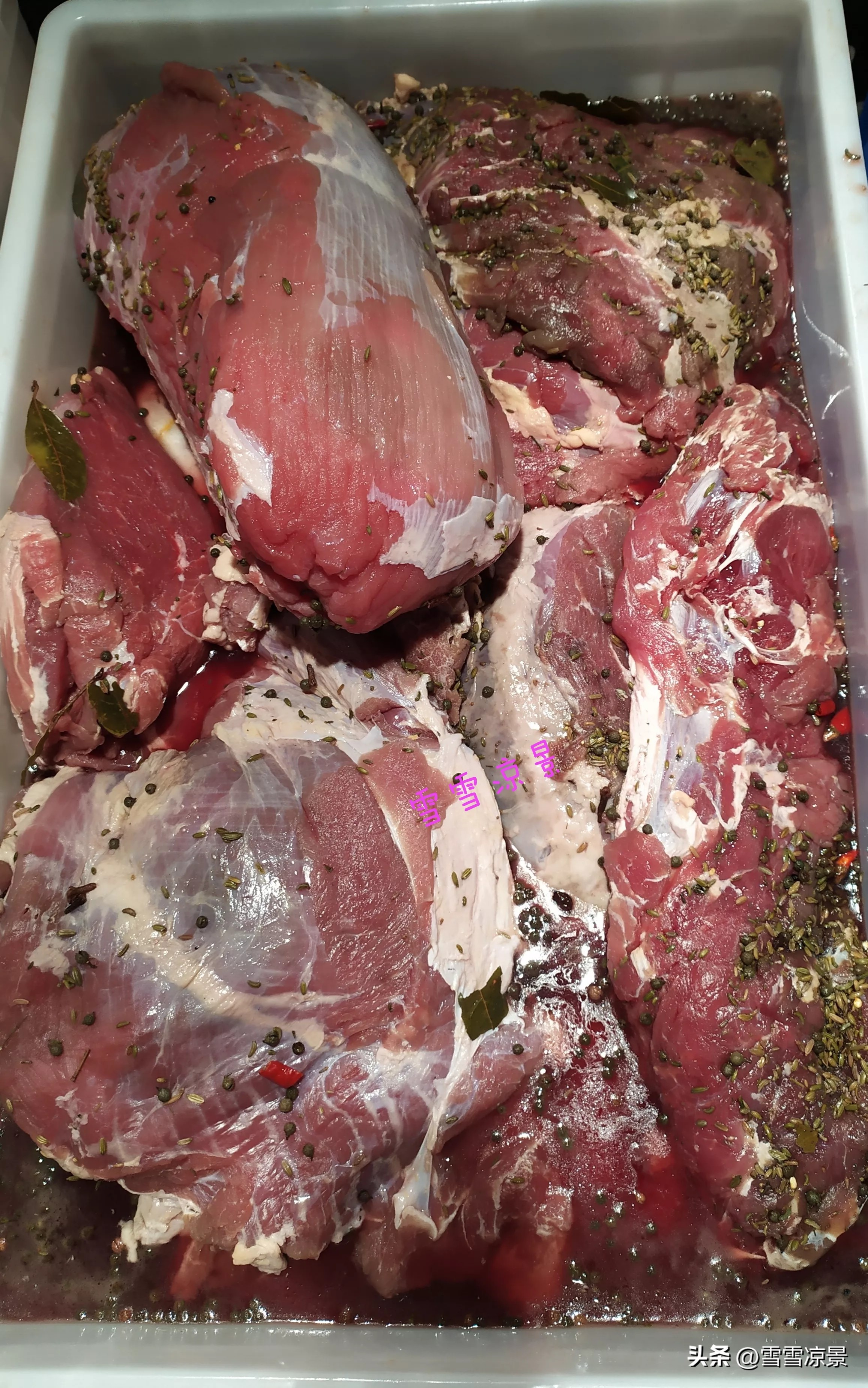 老家的二哥趁我不在家，给我家送来了10斤牛肉，等我回来的时候才知道，10斤牛肉，