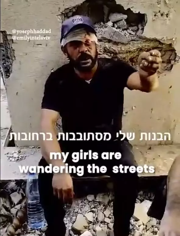 11月10日，一名来自加沙北部的巴勒斯坦平民男子试图从加沙北部向南撤离，但被哈马