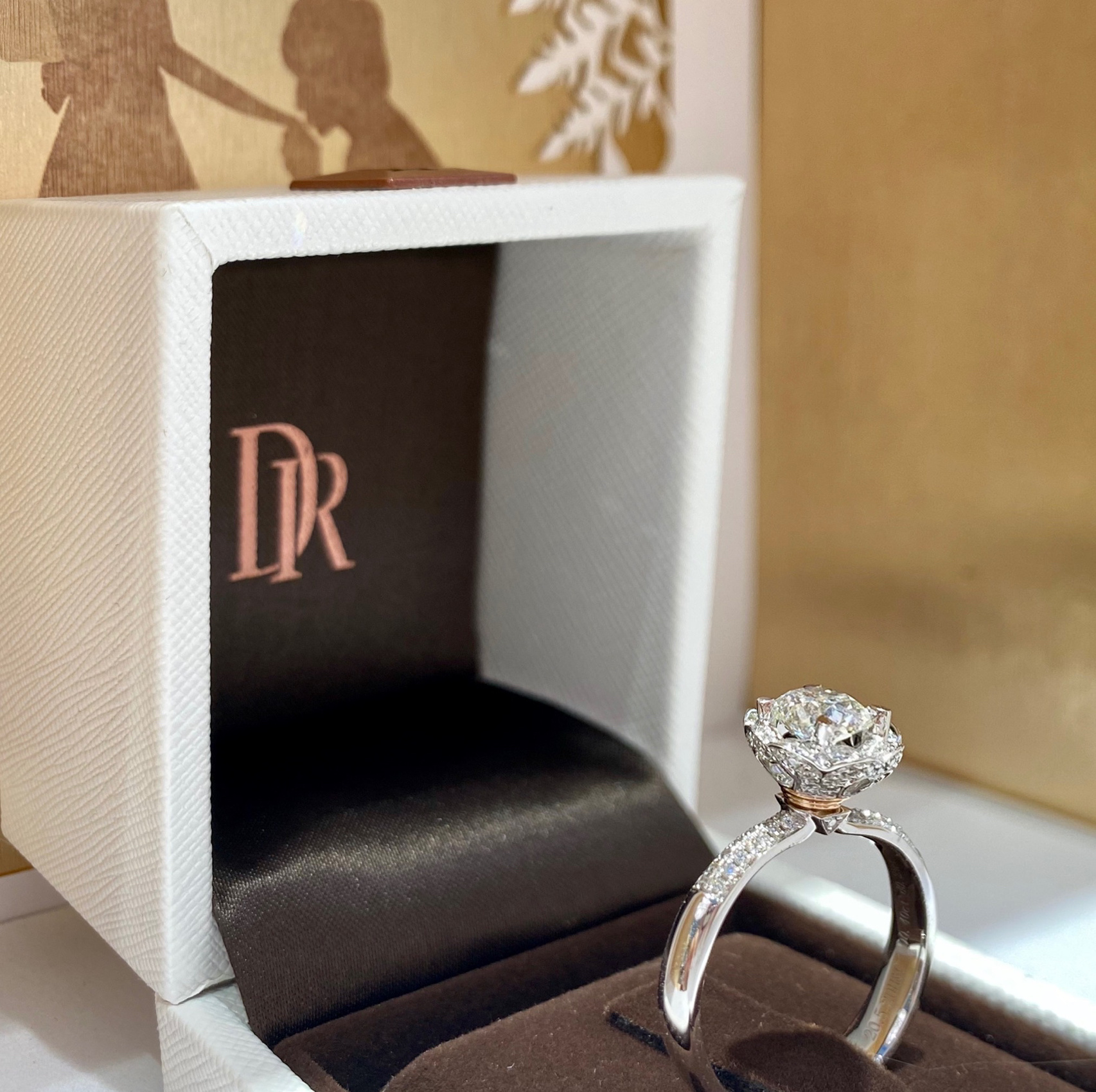 一生只定制一枚#一辈子只能买一次的戒指#