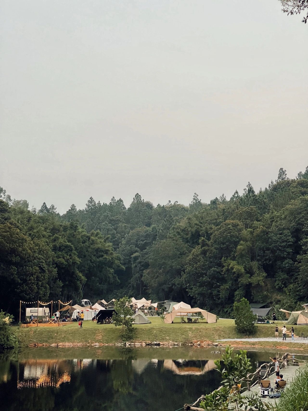 距离广州天河市区30分钟车程的露营营地！