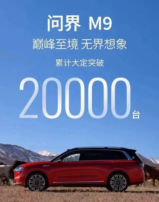 问界M9大定突破两万，上市后4s店人满为患。有博主专门去4s店蹲守看是那些人在买