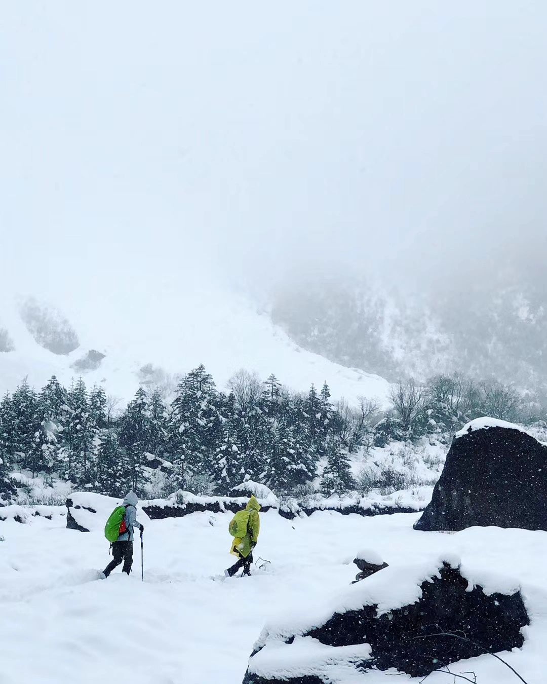 雨崩徒步遇到雪崩｜35岁 不被定义
请妈妈来帮忙带几天孩子，背上行囊，徒步雨崩。