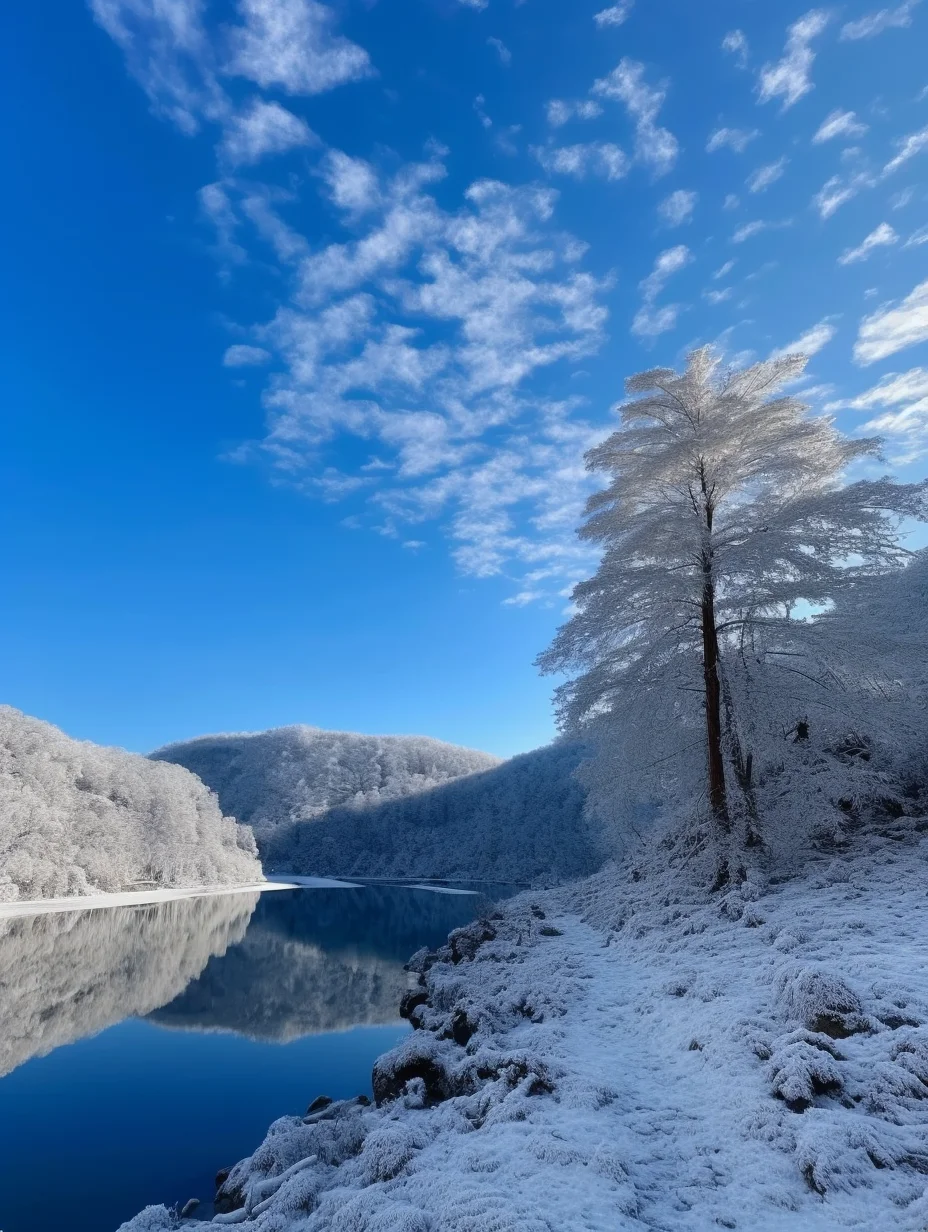 冬季神农架：白雪覆盖的仙境