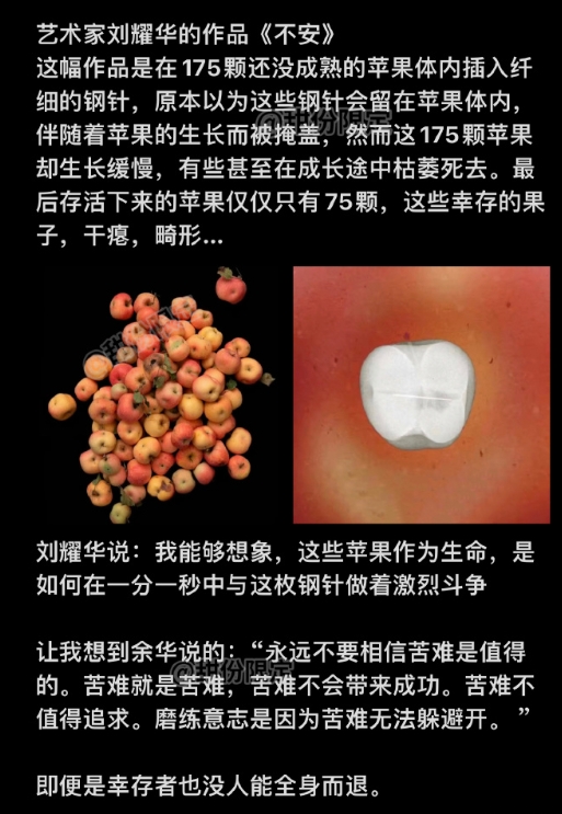 苦难就是苦难 苦难不值得歌颂 ​​​
