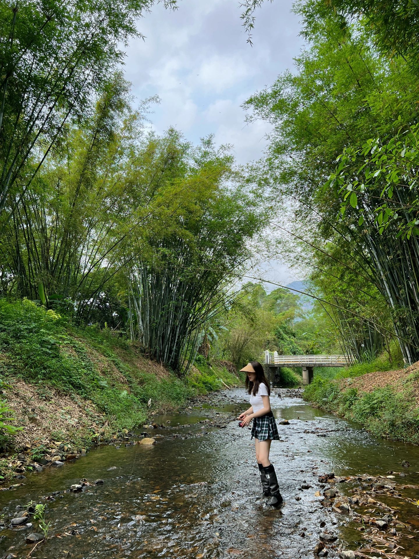 竹林间解锁一场溪流钓｜广州探钓