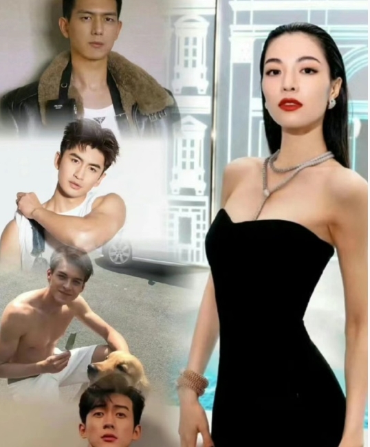 钟楚曦历任男友，姐一直都吃的很好 ​​​