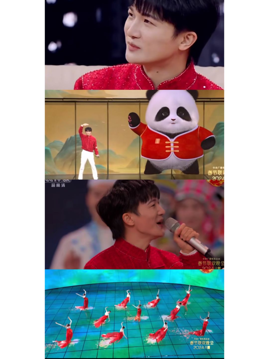 谁是春晚大忙人
我说周深和杨幂真的不相上下
周深一次春晚打四份工！
华霄一bgm