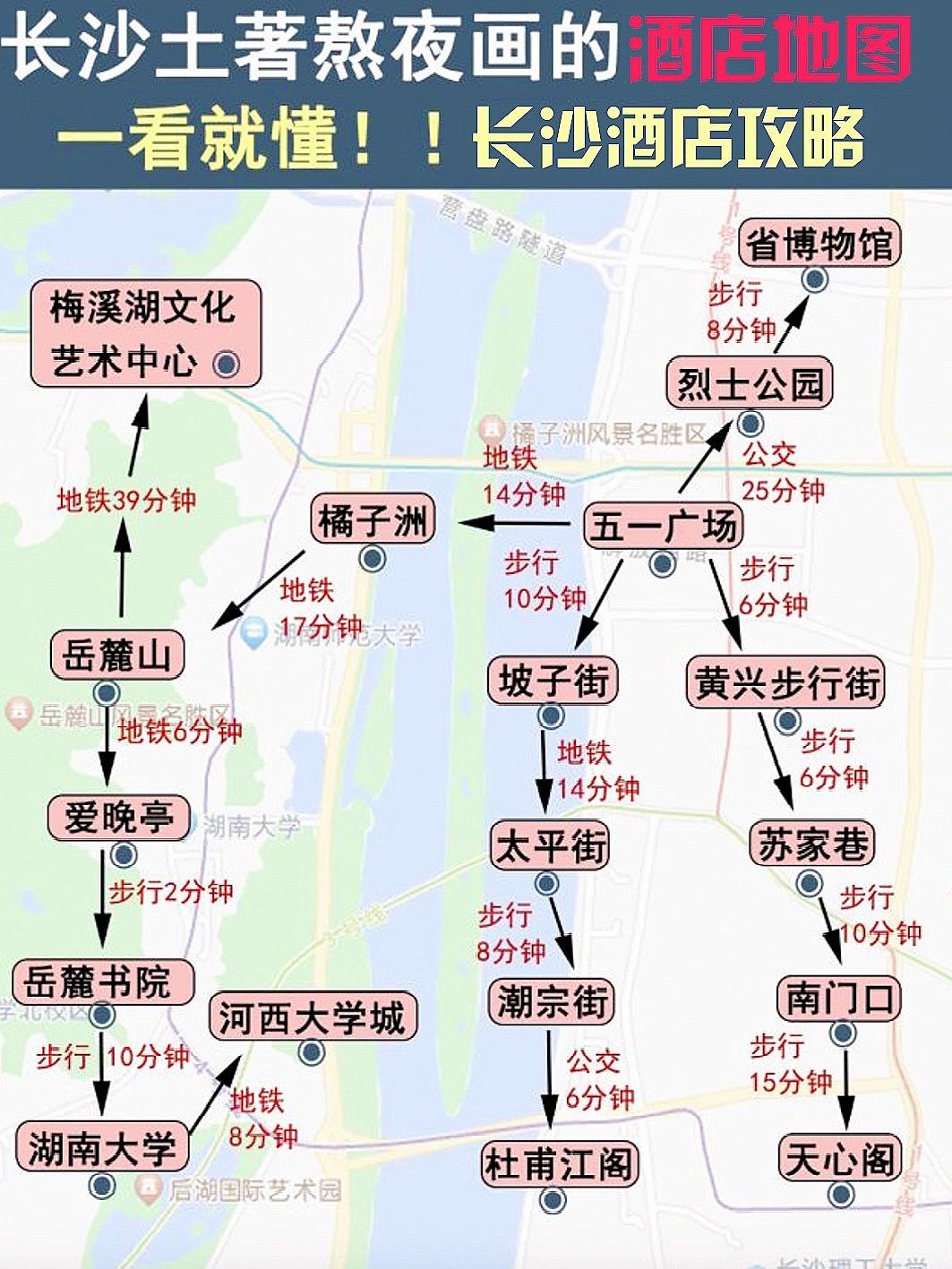 6-8月来长沙|可以这样选酒店