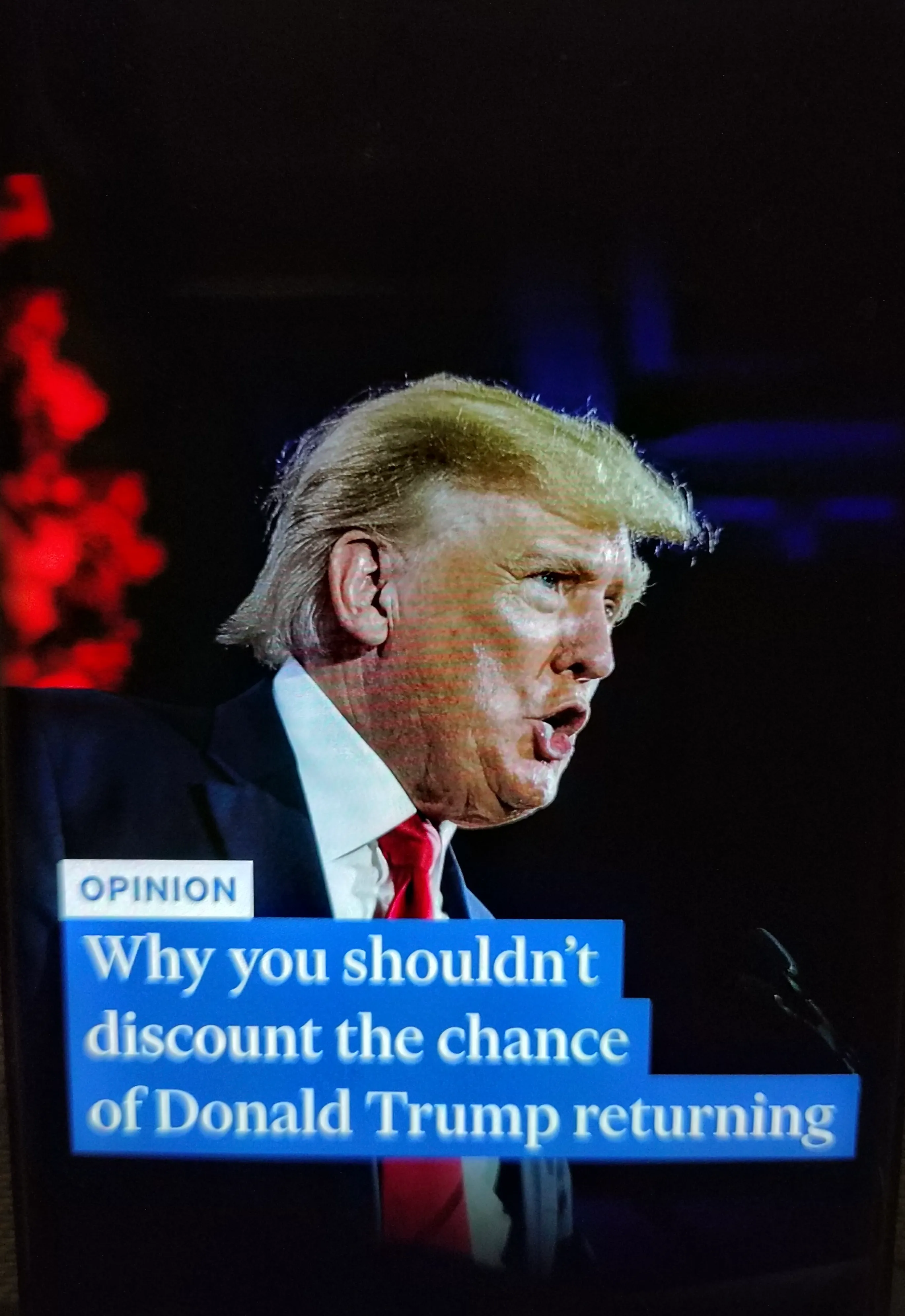 关于美国大选金融时报紧急提醒：不管你是讨厌还是喜欢唐纳德•特朗普，都不要低估他。