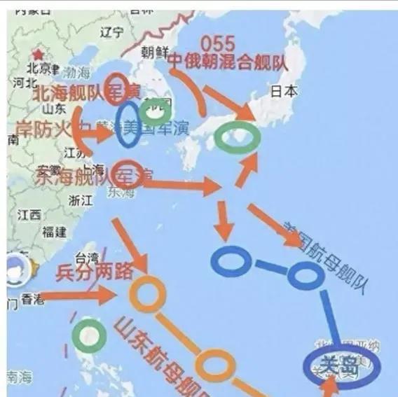 历史要铭记，黄海军演是中国和美国的分水岭，中国用实力和决心，赢得了强龙之争的的胜