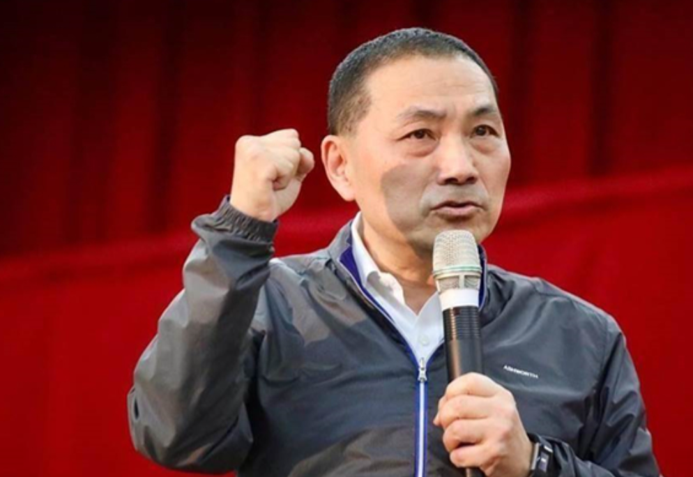 #台民调：侯友宜支持度上升5.3%#按照最新的支持率民调，赖清德35.1%、侯友