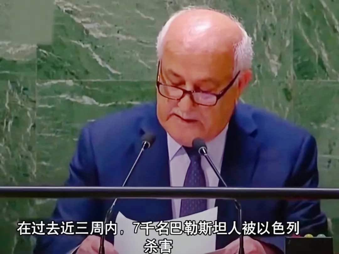 在联合国的一个紧急会议上，巴勒斯坦代表的一番发问，让全球震惊。他哽咽地问道：到底