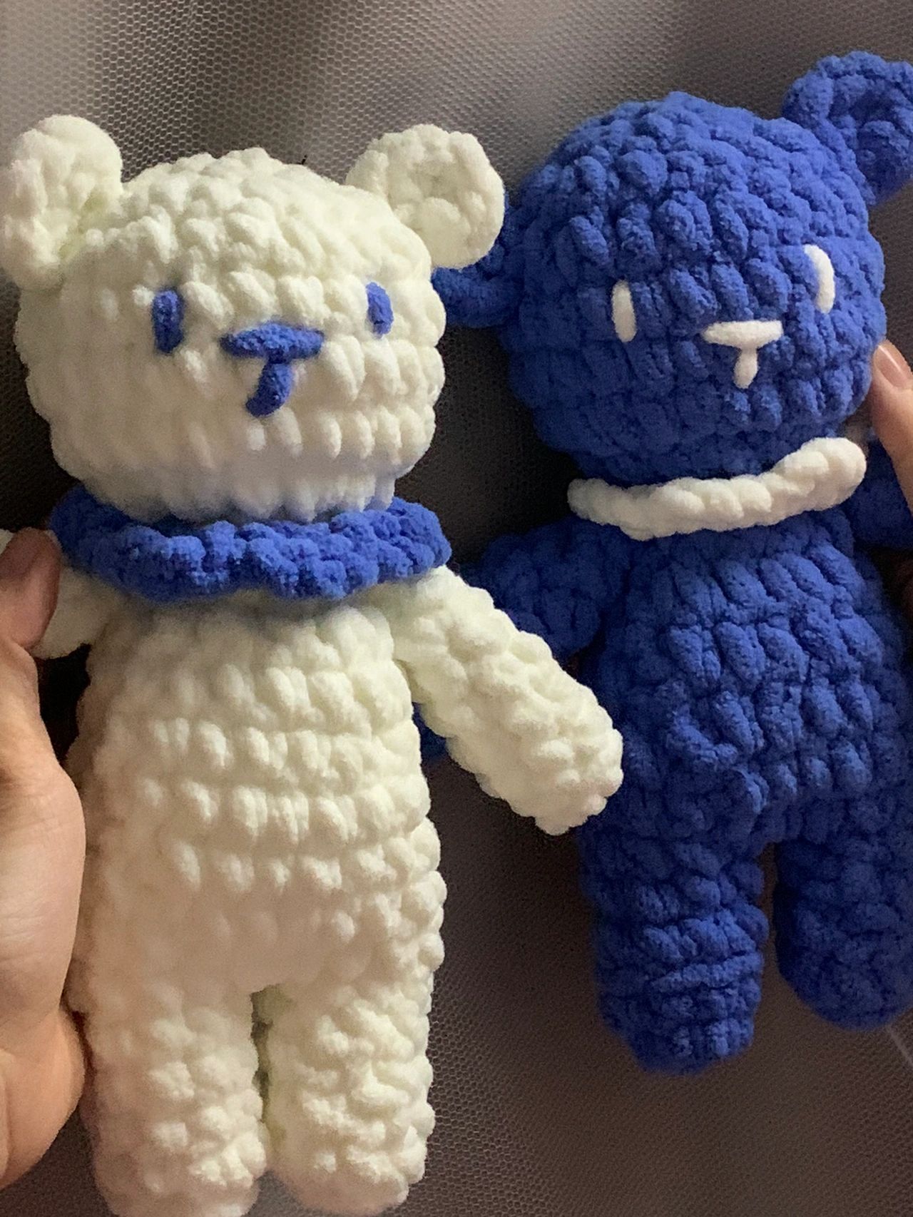 小熊#钩针毛线小物#