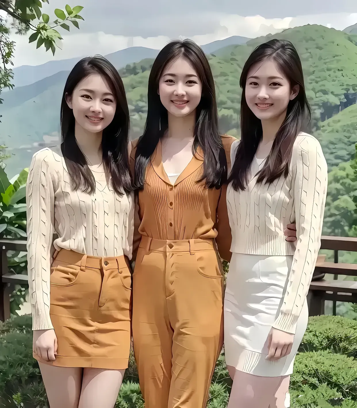 三个大美女，如果让你选择一个当老婆，你会选谁？只能选择一个哦