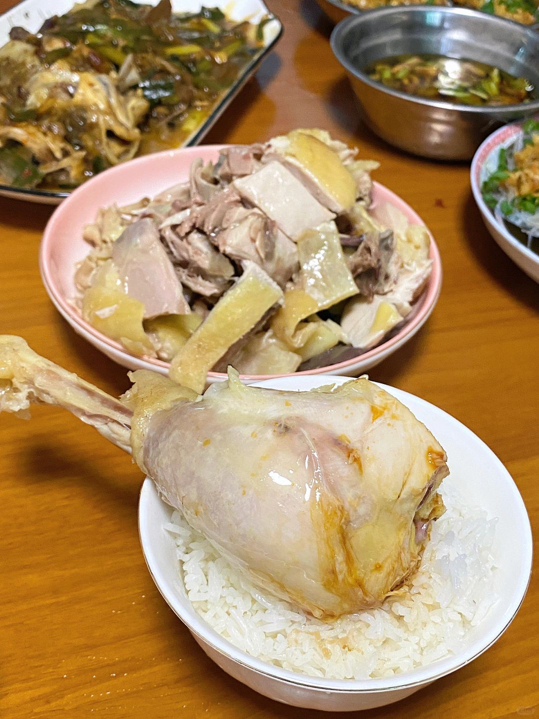 你们家谁吃鸡腿呀