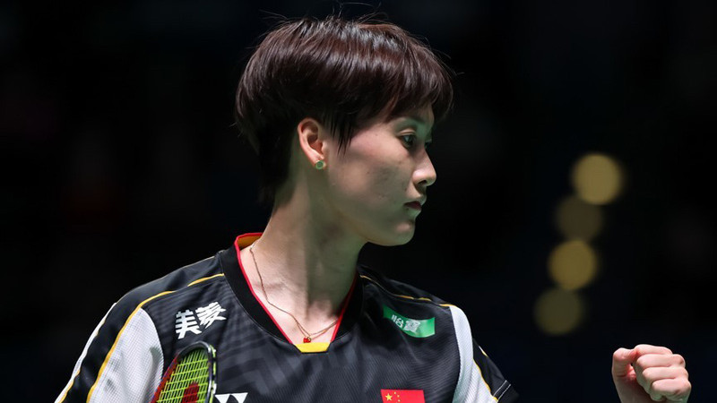 狂轰25-3攻击波，国羽一姐打疯了，2-0横扫晋级，将迎战日本名将