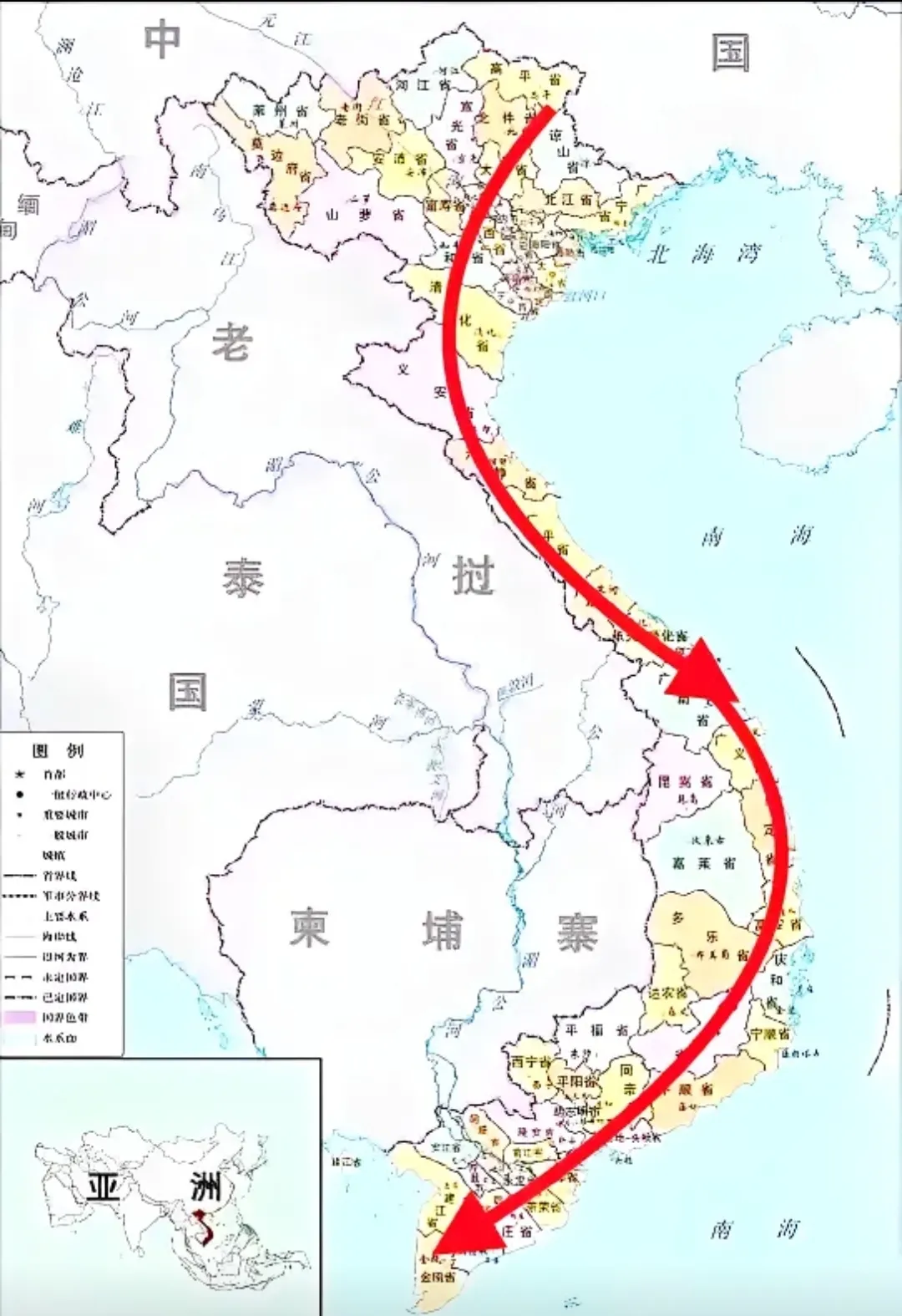 越南在高铁这块，想模仿中国，即边建设边引进技术，最终实现产业自主。中国在高铁技术