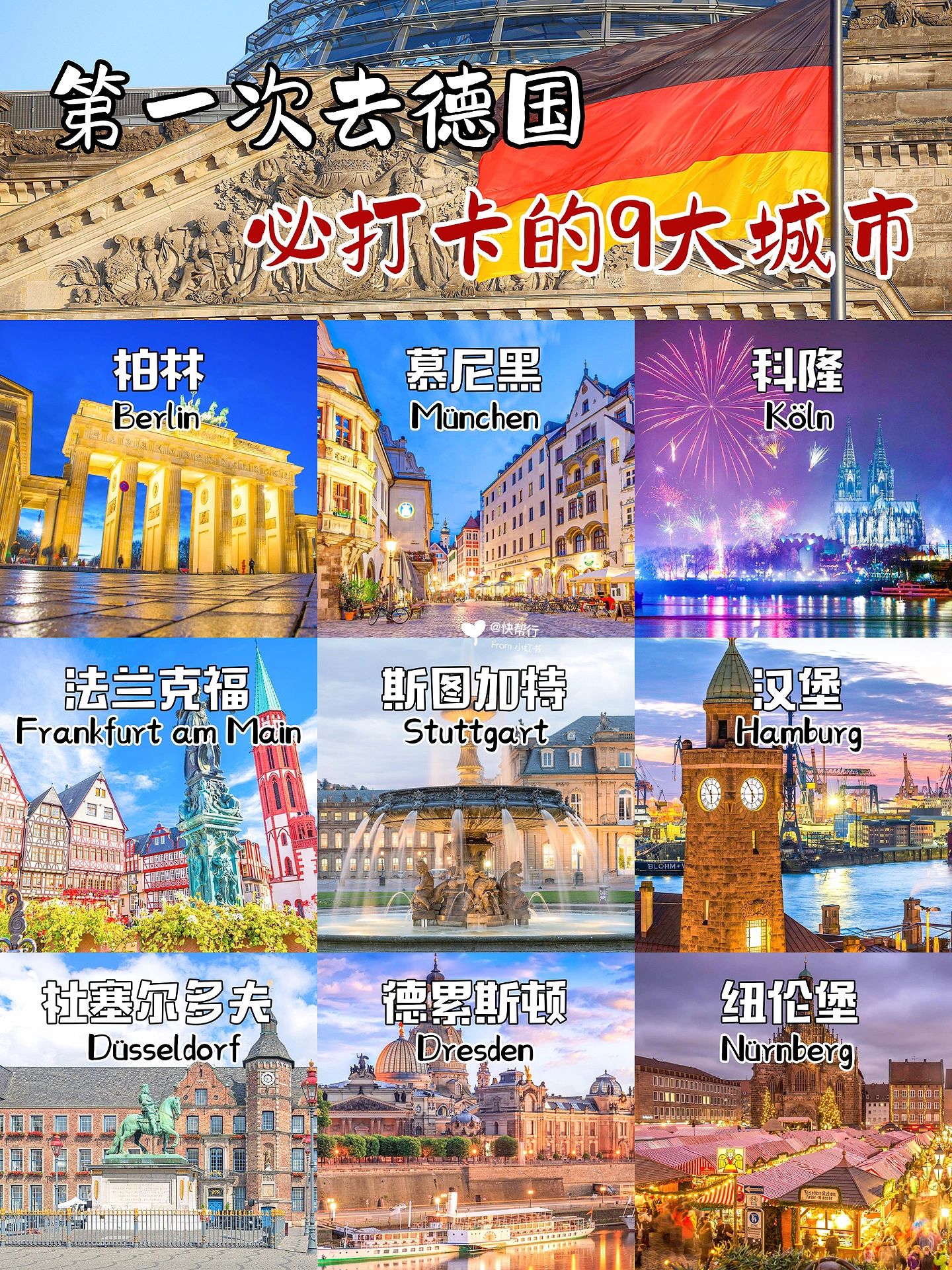 攻略｜初次德国旅行，必打卡9大城市景点