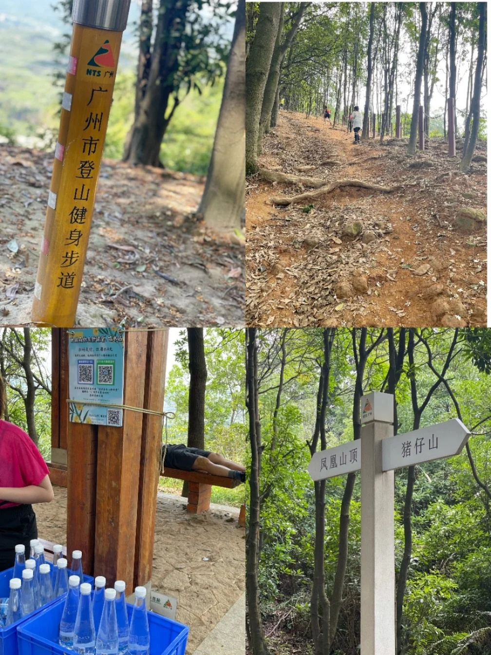 广州户外两星徒步火凤线|凤凰山|火炉山|