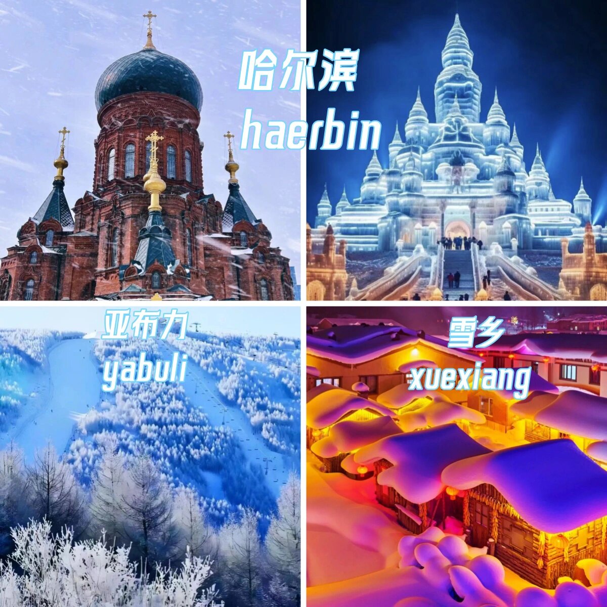 哈尔滨纯玩❄️冬天玩雪的正确打开方式！