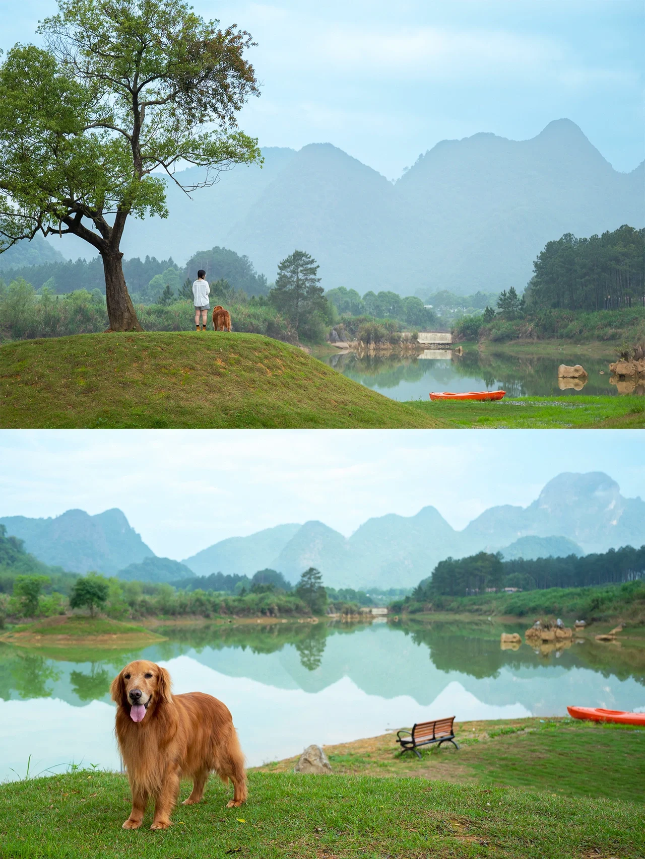 带着狗子去露营-英德积庆里