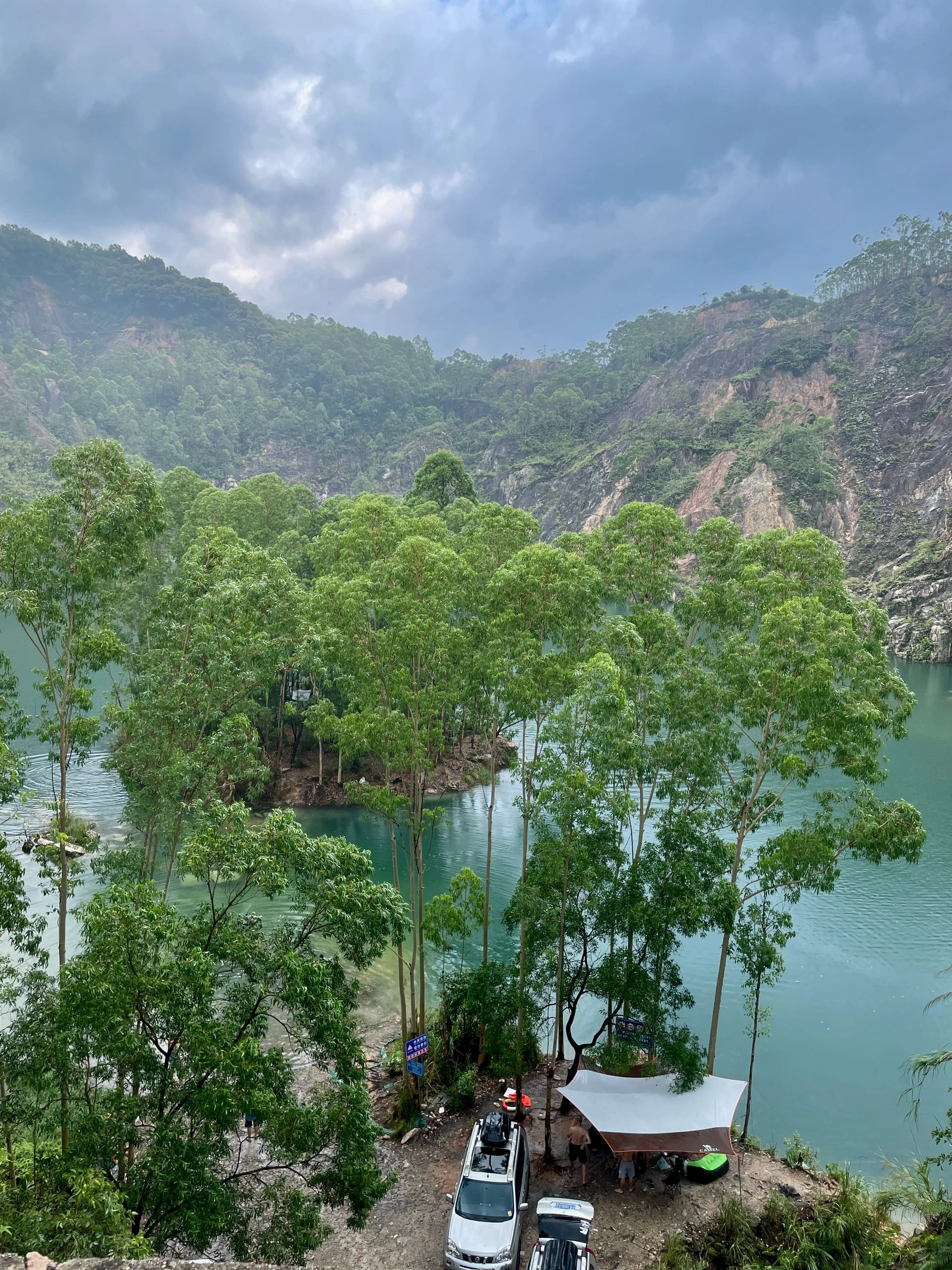 从化水库划桨游泳野餐露营🏕️