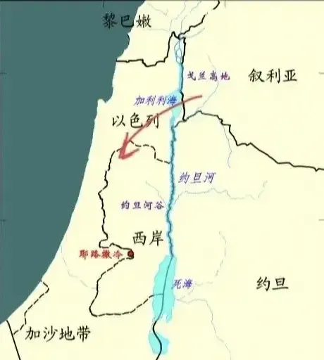 以色列失守戈兰高地，失去了天险，现在比较危险了！
戈兰高地原本是叙利亚的领土，但